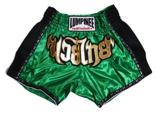 Lumpinee Retro Muay Thai Trenky : LUMRTO-003-tmavozelený