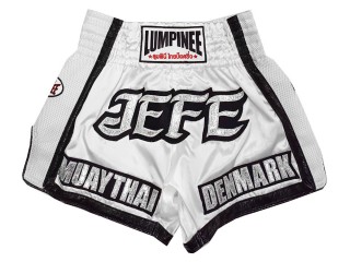 Personalizace Muay Thai Trenky : KNSCUST-1244-Bílá