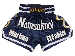 Personalizace Muay Thai Trenky : KNSCUST-1250-Námořnictvo