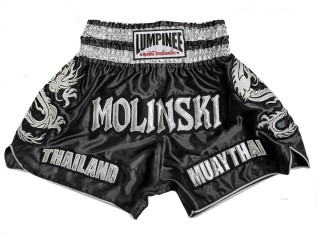 Personalizace Muay Thai Trenky : KNSCUST-1251-Černá