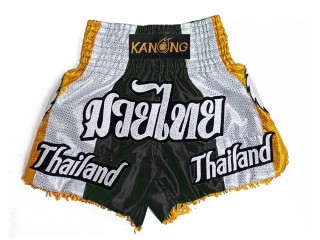 Personalizace Muay Thai Trenky : KNSCUST-1252-Černá