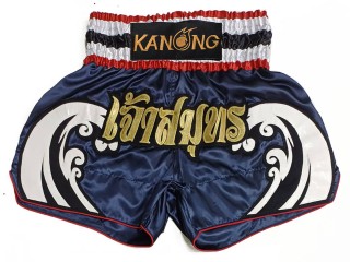 Personalizace Muay Thai Trenky : KNSCUST-1259 Námořnictvo